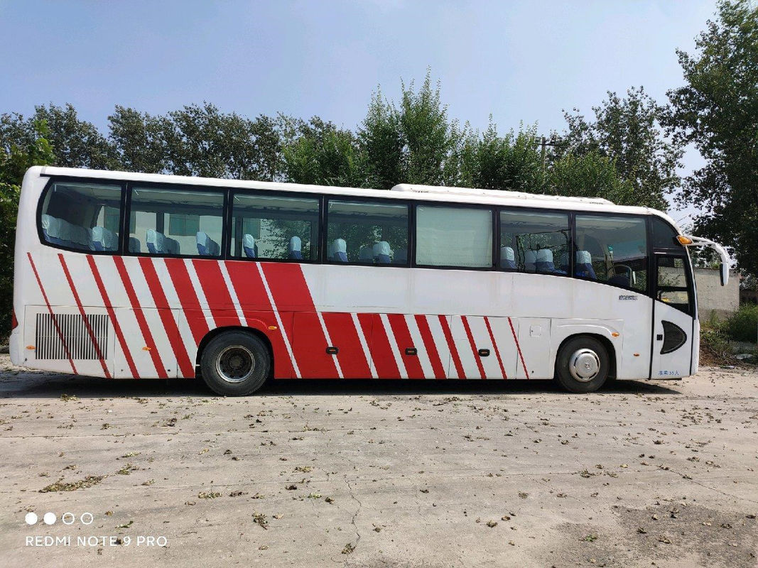 A suspensão XMQ6126 da mola de lâmina dos assentos de Kinglong 55 usou o treinador Bus For Sale de Passager da cidade da canela