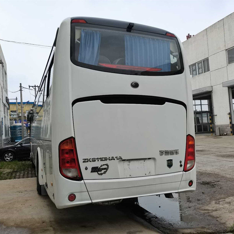 51 assentos 2014 ônibus usado Yutong usado ano de Second Hand Tourist do treinador do motor da parte traseira do ônibus Zk6110