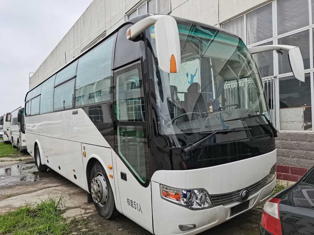 51 assentos 2014 ônibus usado Yutong usado ano de Second Hand Tourist do treinador do motor da parte traseira do ônibus Zk6110