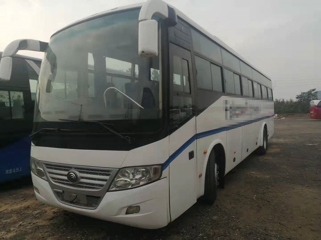 54 assentos 2014 ônibus dianteiro usado ano ZK6112D de Steering Used Yutong do motorista do motor RHD do ônibus nenhum acidente