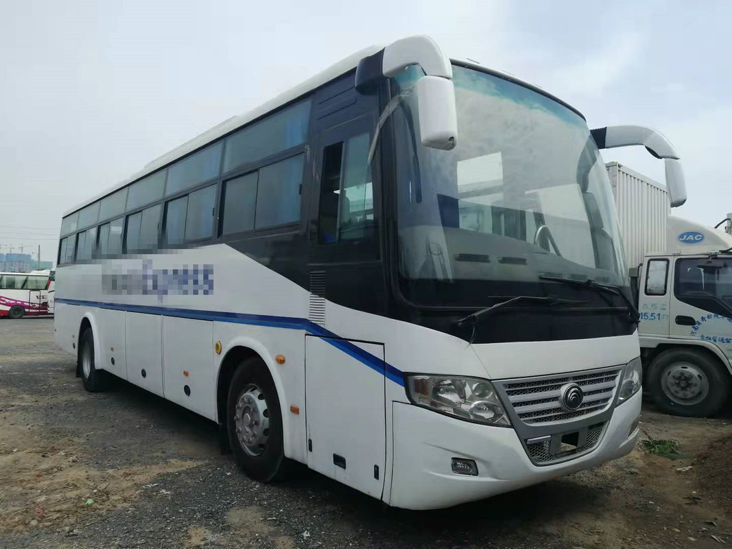 54 assentos 2014 ônibus dianteiro usado ano ZK6112D de Steering Used Yutong do motorista do motor RHD do ônibus nenhum acidente