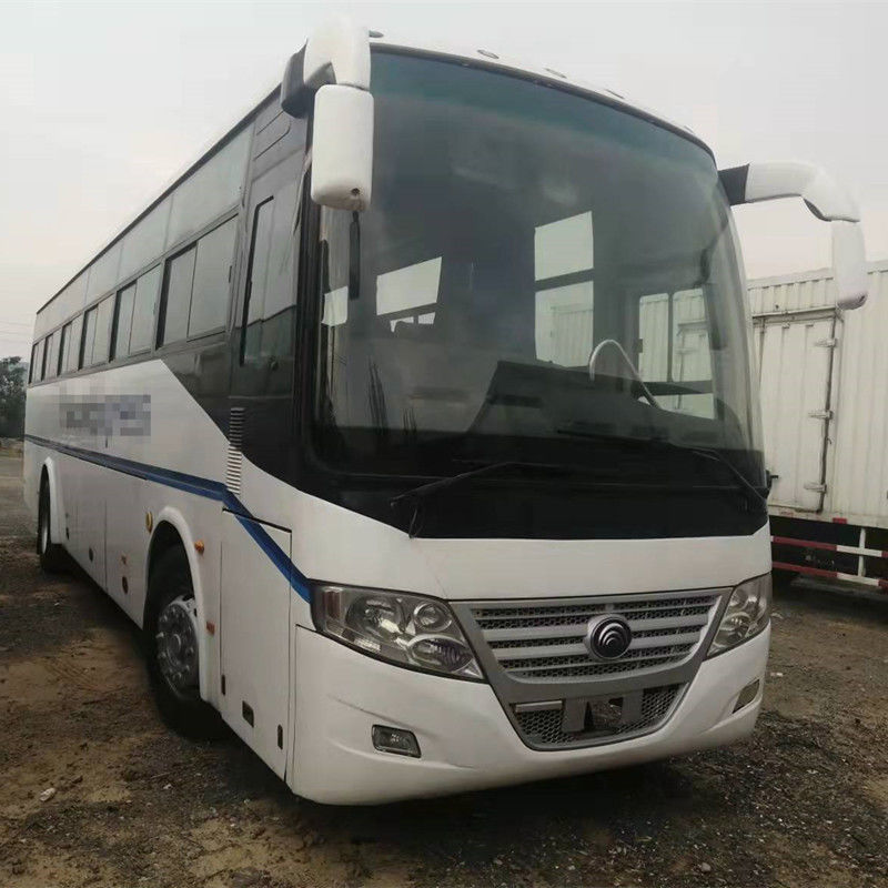 54 assentos 2014 ônibus dianteiro usado ano ZK6112D de Steering Used Yutong do motorista do motor RHD do ônibus nenhum acidente