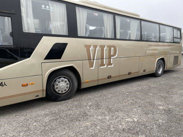 O motor traseiro diesel de 2018 assentos do ano 54 usou um acidente usado KLQ6129TA mais alto de Bus No do treinador do ônibus