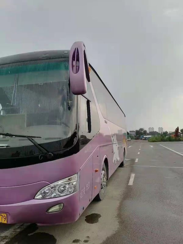 2009 o ônibus usado do ano 53 assentos usou o motor diesel usado ZK6129HD do condicionador de Bus With Air do treinador de Yutong