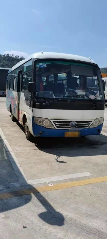 2014 motor usado ônibus usado assentos de Bus With Diesel do treinador de Yutong ZK6729 do ano 28 para o turismo