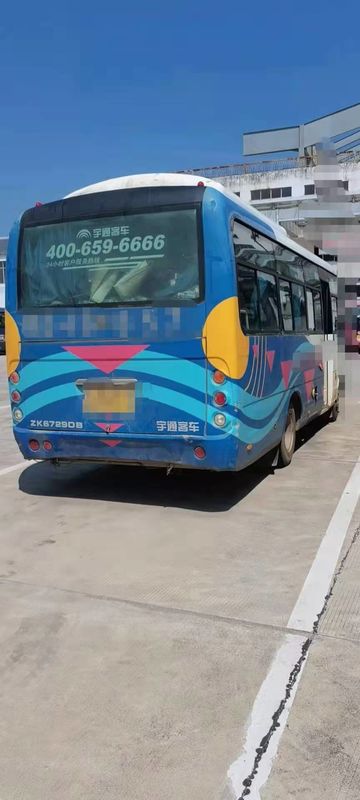 2014 motor usado ônibus usado assentos de Bus With Diesel do treinador de Yutong ZK6729 do ano 28 para o turismo