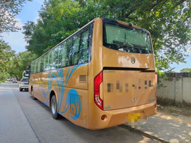 2014 direção dourada usada assentos da mão esquerda do ônibus XML6127 de Dragon Bus Used Passenger Coach do ano 53