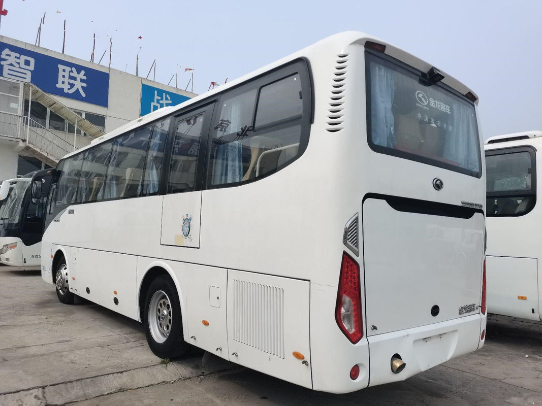 2017 o ônibus usado do ano 39 assentos usou o motor diesel do ônibus de Bus LHD do treinador do rei Long XMQ6898 nenhum acidente