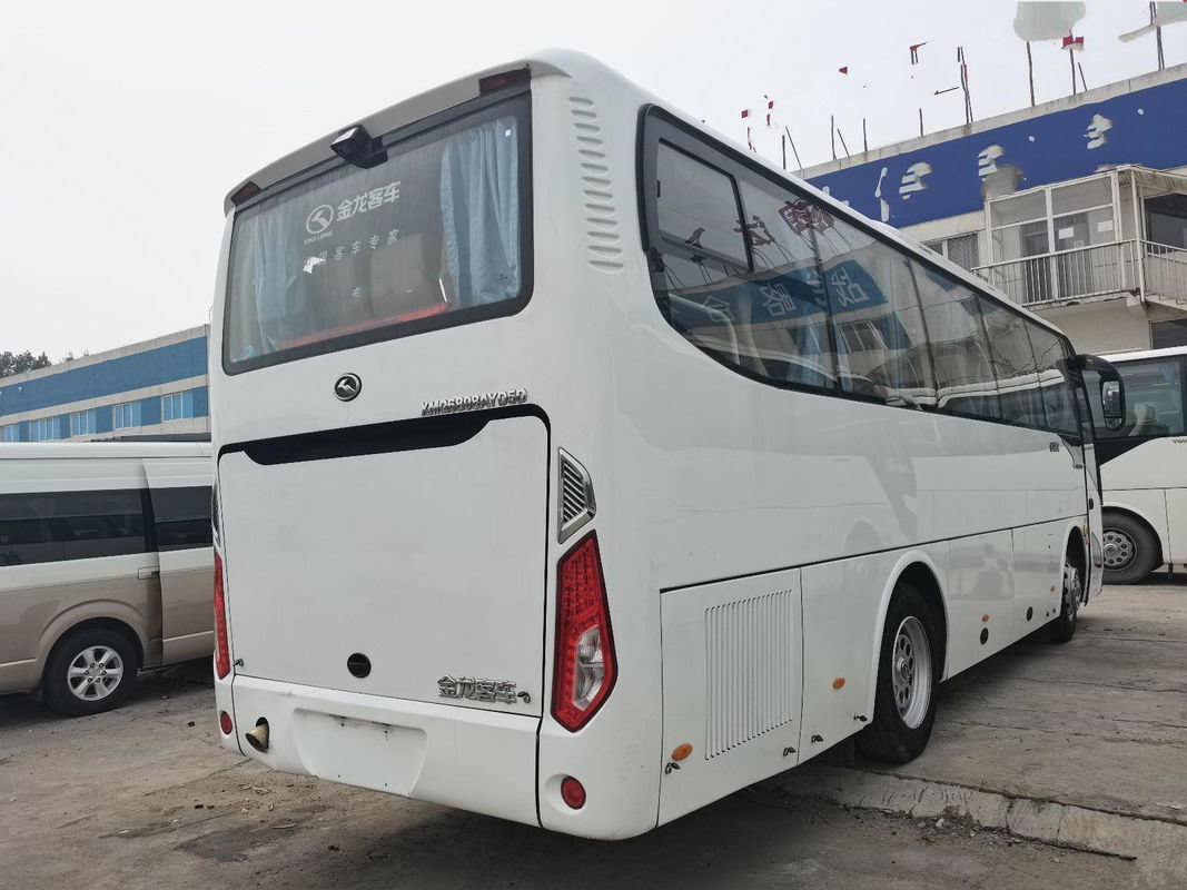 2017 o ônibus usado do ano 39 assentos usou o motor diesel do ônibus de Bus LHD do treinador do rei Long XMQ6898 nenhum acidente