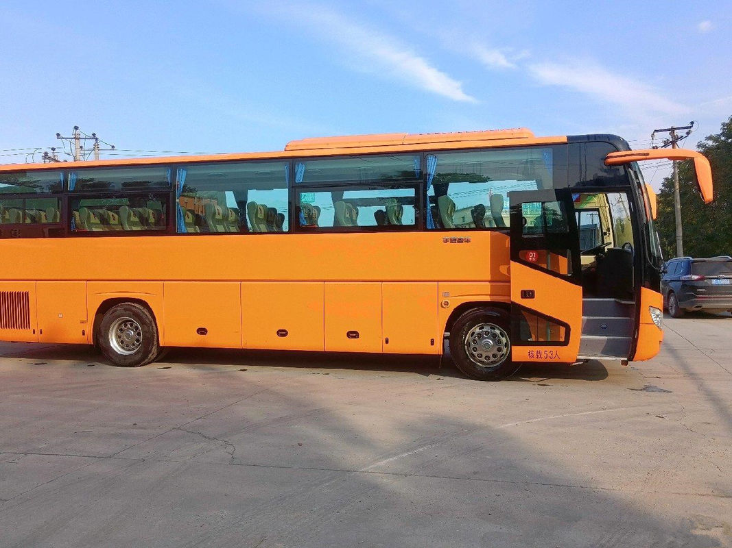 As portas dobro Yutong usado Zk6119 dos assentos de 2016 anos 53 não transportam com condicionador de ar nenhum acidente