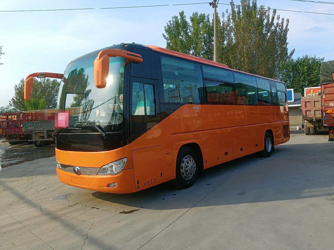 As portas dobro Yutong usado Zk6119 dos assentos de 2016 anos 53 não transportam com condicionador de ar nenhum acidente