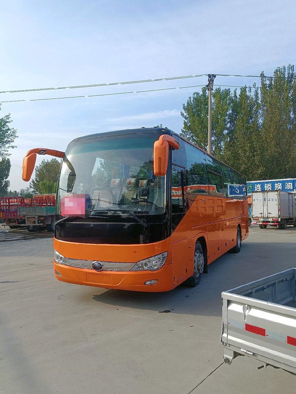 As portas dobro Yutong usado Zk6119 dos assentos de 2016 anos 53 não transportam com condicionador de ar nenhum acidente