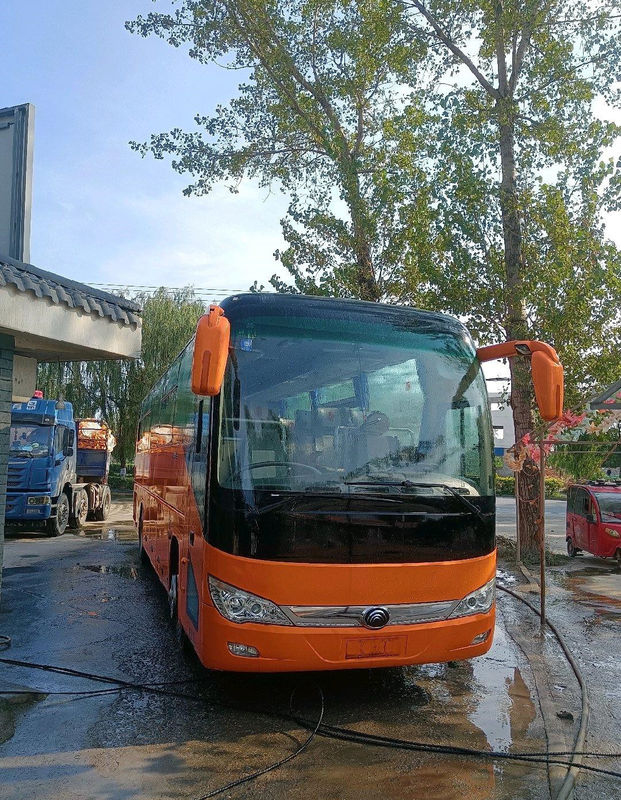 As portas dobro Yutong usado Zk6119 dos assentos de 2016 anos 53 não transportam com condicionador de ar nenhum acidente