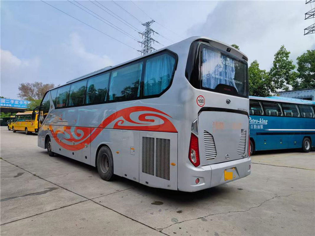 O treinador usado XMQ6125 Mini Coach Bus 51 de Kinglong assenta o treinador Accessories With Yutong do ônibus do motor da parte traseira de Weichai mais alto