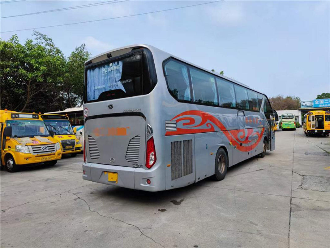O treinador usado XMQ6125 Mini Coach Bus 51 de Kinglong assenta o treinador Accessories With Yutong do ônibus do motor da parte traseira de Weichai mais alto
