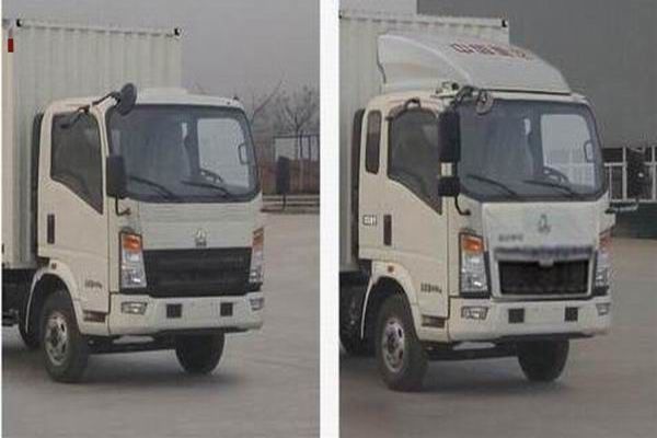 O caminhão usado 4X2 da carga de Howo encaixota Van Light Duty Truck Year que 2016 LHR/RHD deixaram a direção da movimentação da mão de Righ