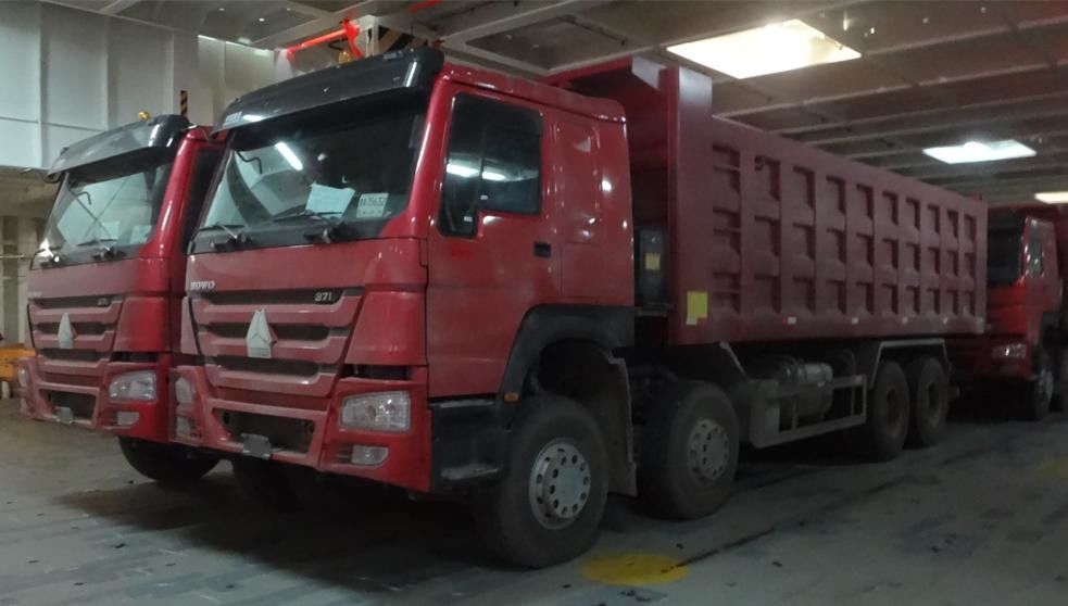 Caminhão basculante brandnew de HOWO 8x4 371HP 25CBM para o transporte de mineração