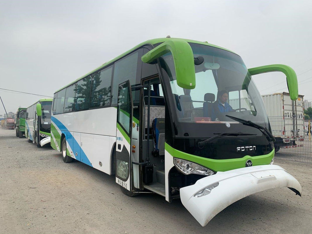2016 direção usada ônibus usada assentos de Bus Electricity Fuel LHD do treinador de Foton do ano 51 nas boas condições