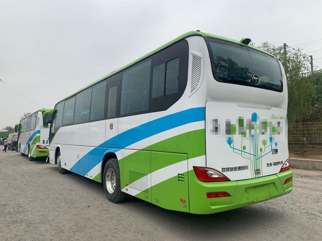 2016 direção usada ônibus usada assentos de Bus Electricity Fuel LHD do treinador de Foton do ano 51 nas boas condições