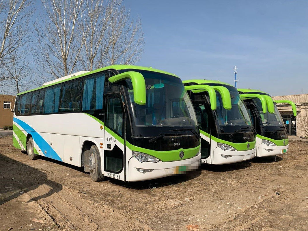 2016 direção usada ônibus usada assentos de Bus Electricity Fuel LHD do treinador de Foton do ano 51 nas boas condições