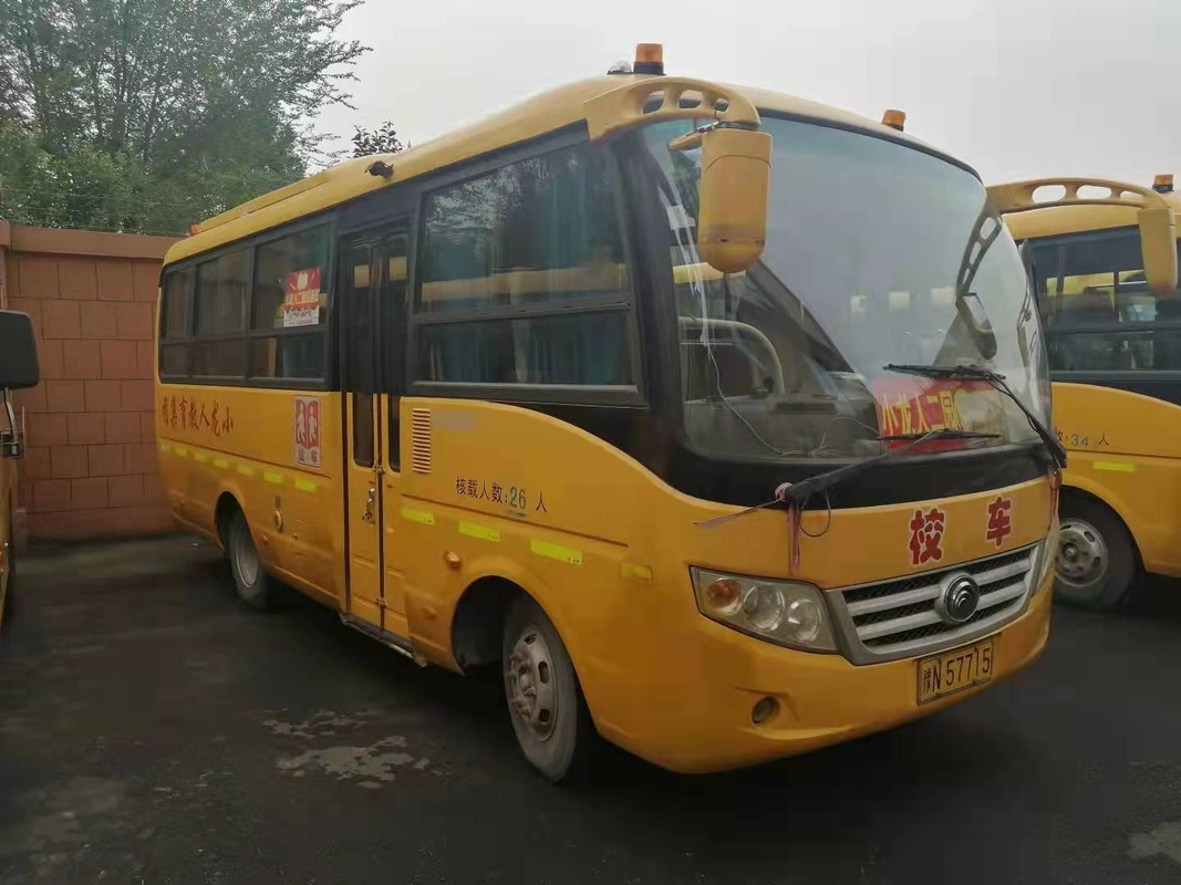 2014 anos 26 Mini Bus usado assentos YUTONG usaram o ônibus escolar com Front Engine