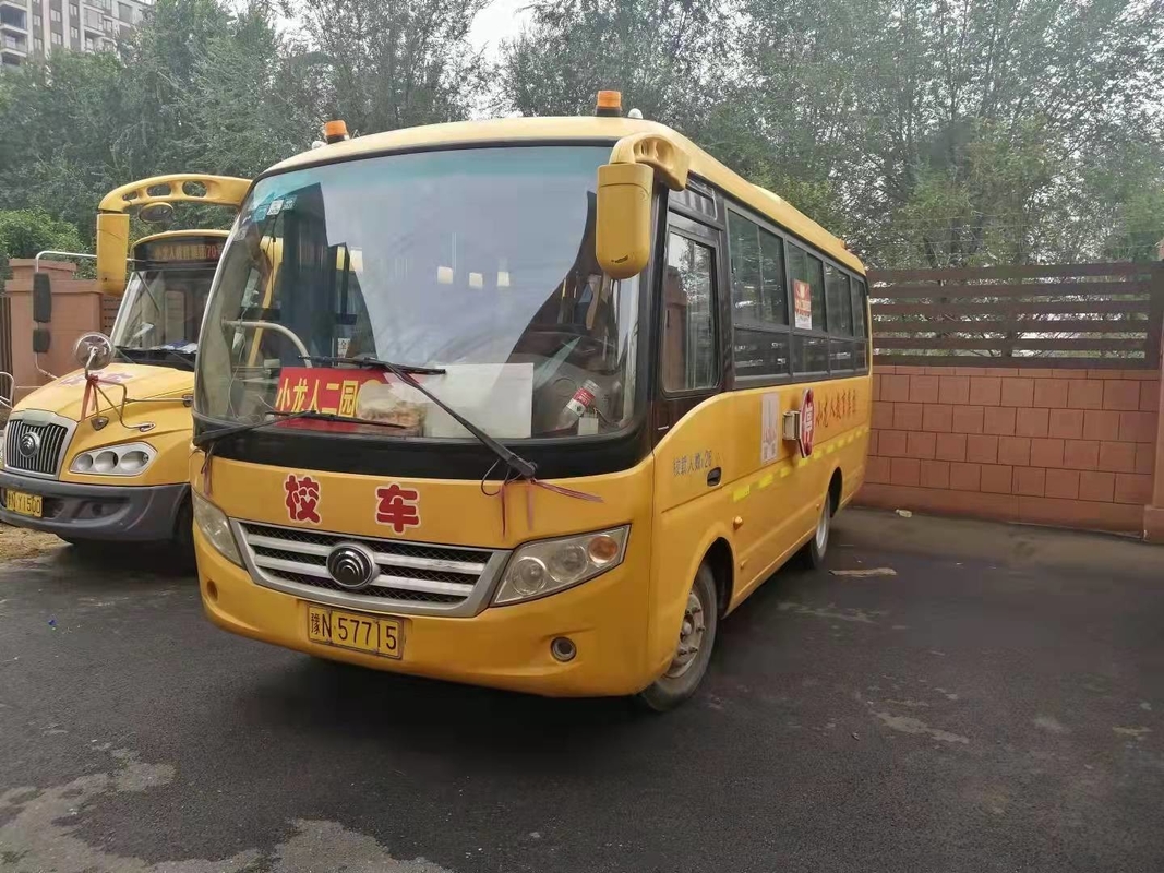 2014 anos 26 Mini Bus usado assentos YUTONG usaram o ônibus escolar com Front Engine