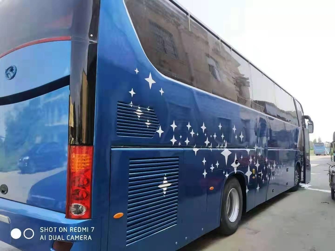 2014 o ônibus usado XMQ6129 de Kinglong do ano 55 assentos usou o motor diesel do condicionador de Bus With Air do treinador