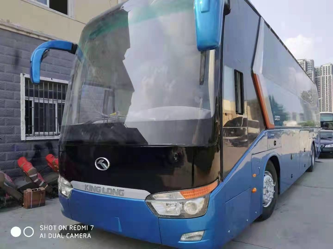 2014 o ônibus usado XMQ6129 de Kinglong do ano 55 assentos usou o motor diesel do condicionador de Bus With Air do treinador