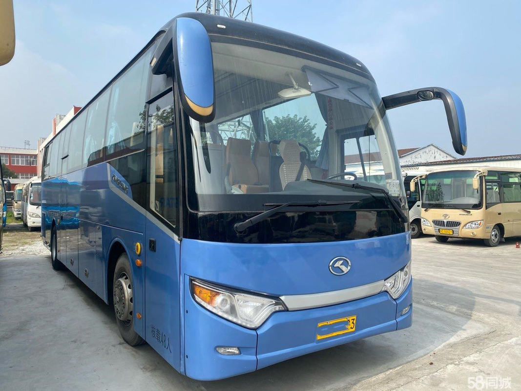 Pousa-copos Mini Bus do rei Long Bus Coach XMQ6112 Toyota 49 ônibus da movimentação da mão esquerda dos assentos
