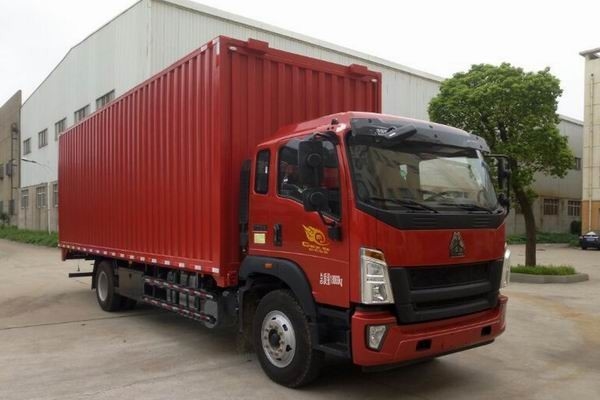 O modo da movimentação de Howo Sinotruk Lorry Truck 4x2 da segunda mão usou o caminhão da carga de Howo 151hp