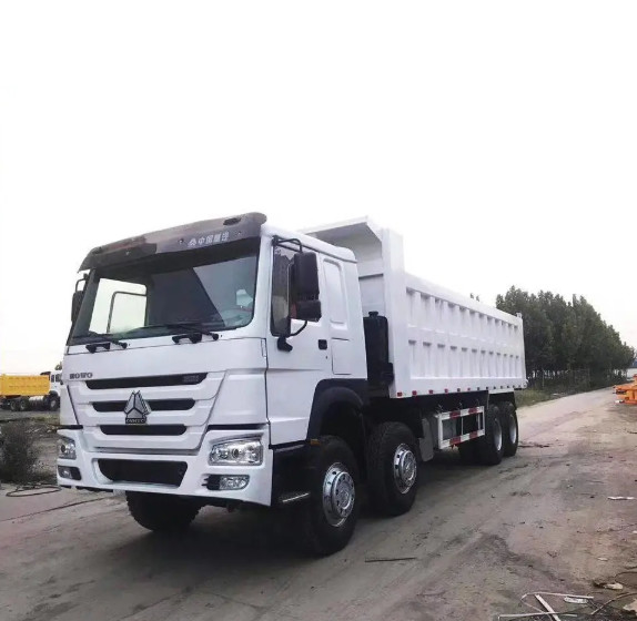 Multi modo usado Sinotruk Howo 375Hp Tipper Truck da movimentação do caminhão 8x4 de Howo Drump das cores