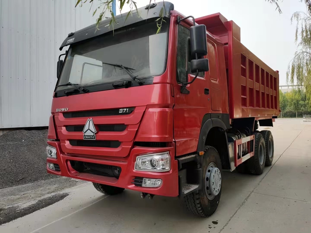 Euro usado II do caminhão de Hino da mão de Tipper Truck Engine WD615.47 segundo do caminhão basculante de Howo