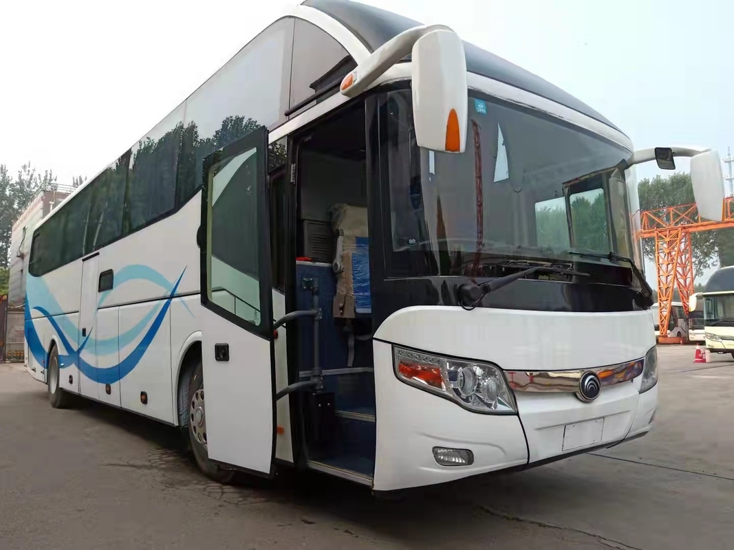 Assentos do ônibus 55 da mão ZK6127 Kinglong do diesel do ônibus de Yutong os òs transportam o treinador Used Rear Engine