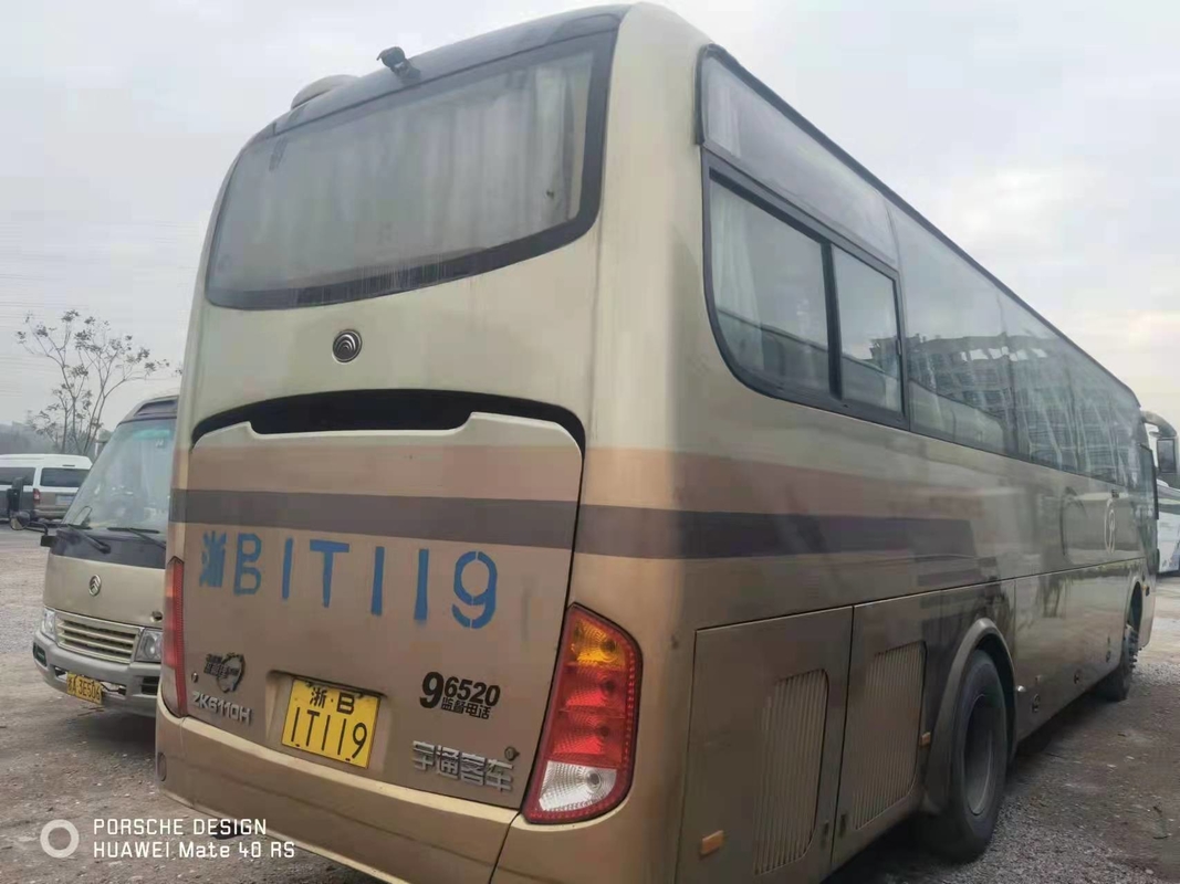Use assentos do ônibus ZK6110 51 de Yutong 2013 ônibus diesel usado manual da direção do ano RHD para o passageiro