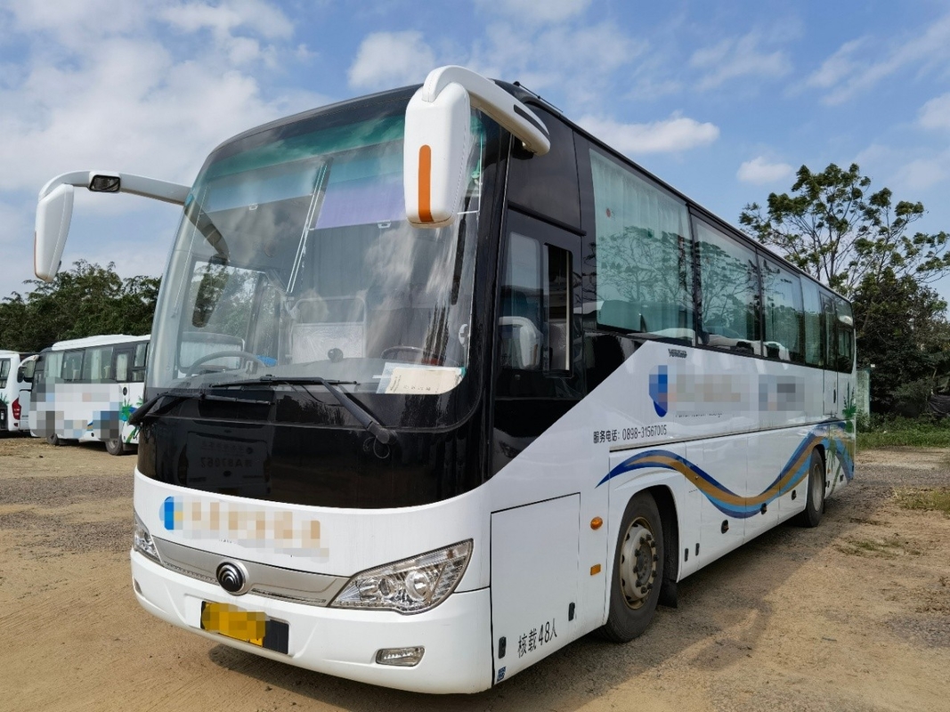 Os assentos Zk6119 de 2019 anos 48 usaram ônibus de Yutong com o treinador usado Luxury do ônibus de excursão de Seat 40000km milhagem nova