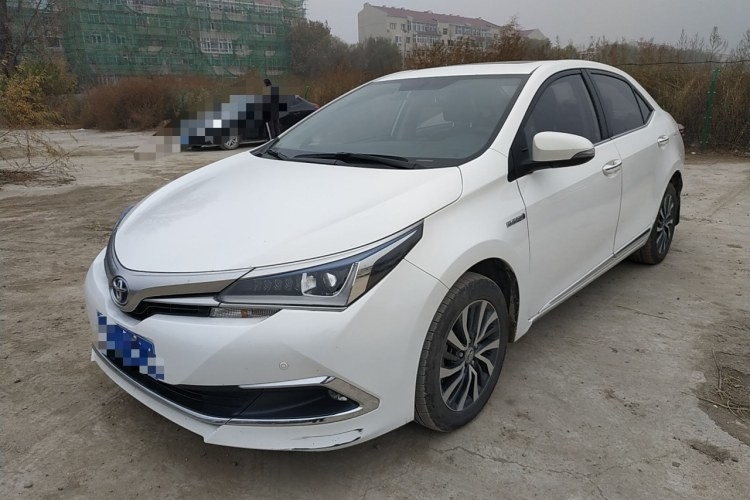Carros elétricos de alta velocidade usados do carro de Corolla com o carro branco do sedan das portas da cor 4 dos assentos do pioneiro 5 de Corolla 2021 1.2T S-CVT