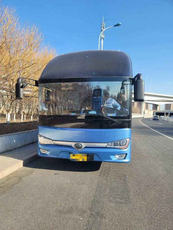 Assentos traseiros dobro de Axle Bus Used Yutong Bus ZK6148 56 2019 anos WP.10