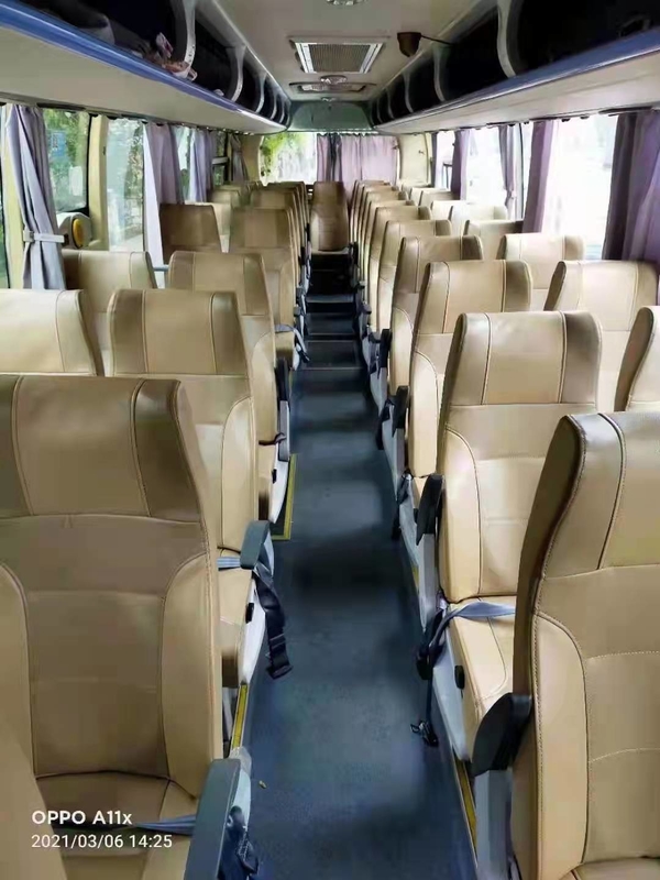 49 assentos 2014 porta dobro usada ano Yutong do ônibus Zk6110 usaram o treinador Company Commuter Bus