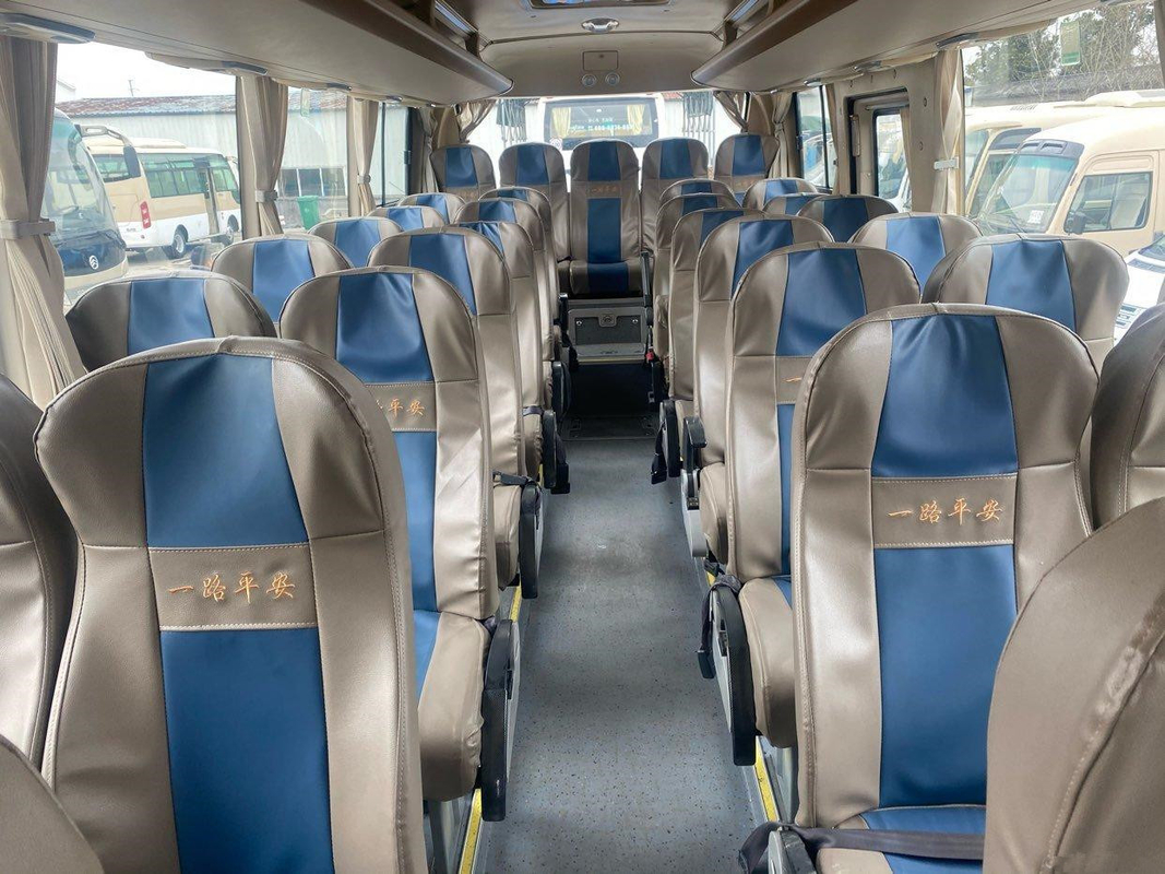 35 assentos o ônibus usado 2015 anos Zk6816 Yutong usaram o motor da parte traseira de Company Commuter Bus do treinador