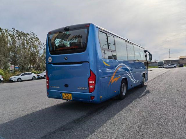 Chassi pequeno da bolsa a ar do motor de Yuchai dos assentos da segunda mão 39 do ônibus de Bus Used Yutong do treinador