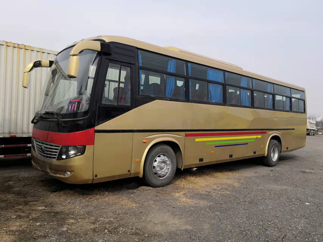O ônibus 53 Seaters de Yutong usou o treinador Bus Diesel Front Engine da mão de segundo do ônibus de ZK6116D