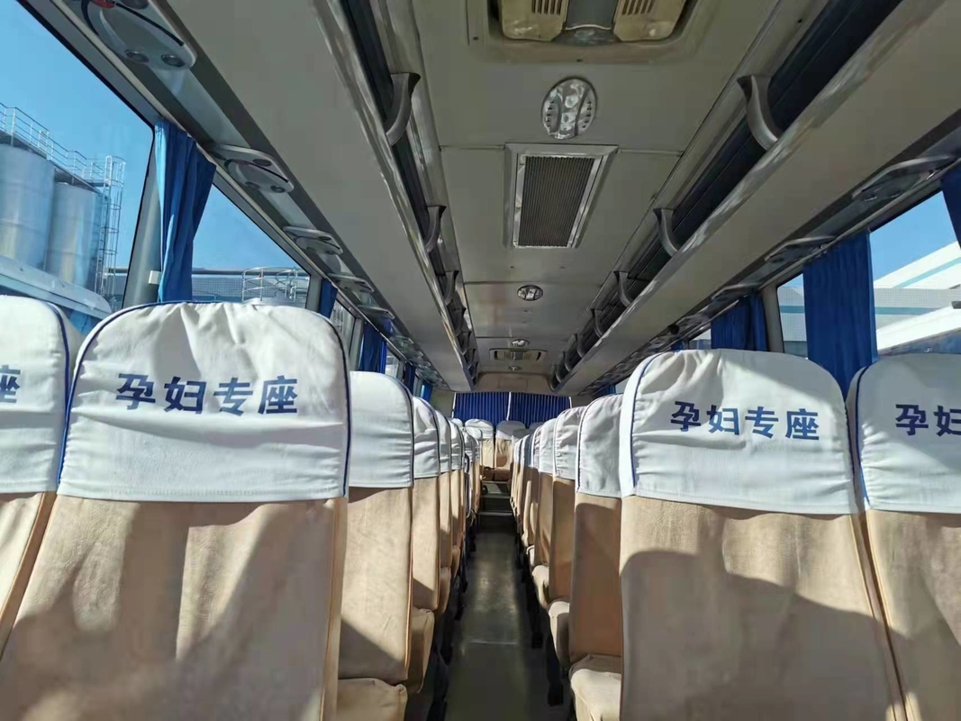55 ônibus usados assentos da movimentação da mão esquerda de Bus Euro II do treinador do ônibus 12000mm de Yutong