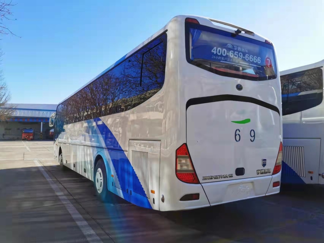 A mão ZK6127 do ônibus segundo de Yutong treina Bus Second Hand que 55 assentos transportam a disposição do ônibus 2+3