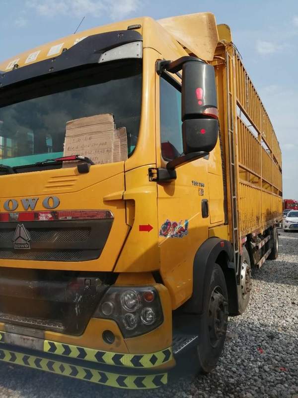 A única fileira 280HP usou o caminhão leve de mão do caminhão basculante 6*2 T5G segundo da carga