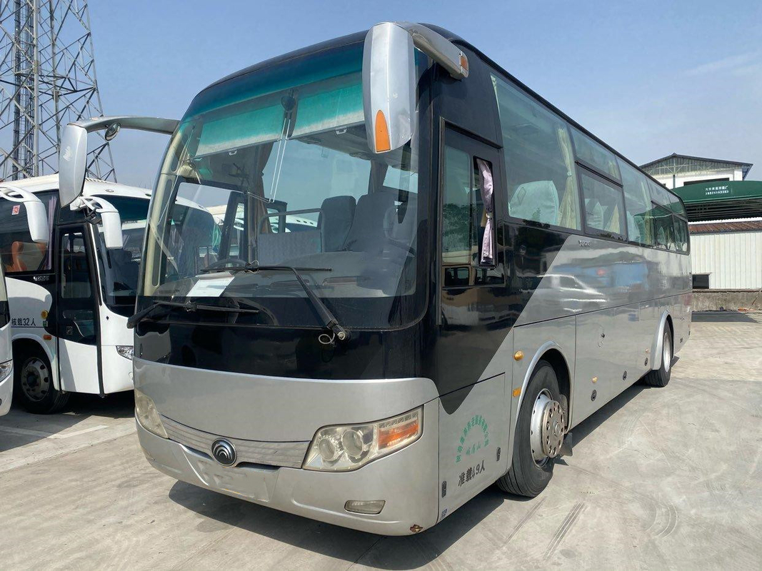 O passageiro dos assentos de Yutong 47 do ônibus da segunda mão transporta o treinador que usado diesel Buses With Leather assenta ônibus usados LHD da cidade