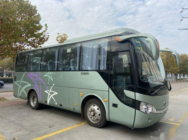 Os ônibus luxuosos de Bus Used City do treinador com facilidade completa usaram o treinador de segunda mão Buses dos ônibus diesel LHD dos passageiros