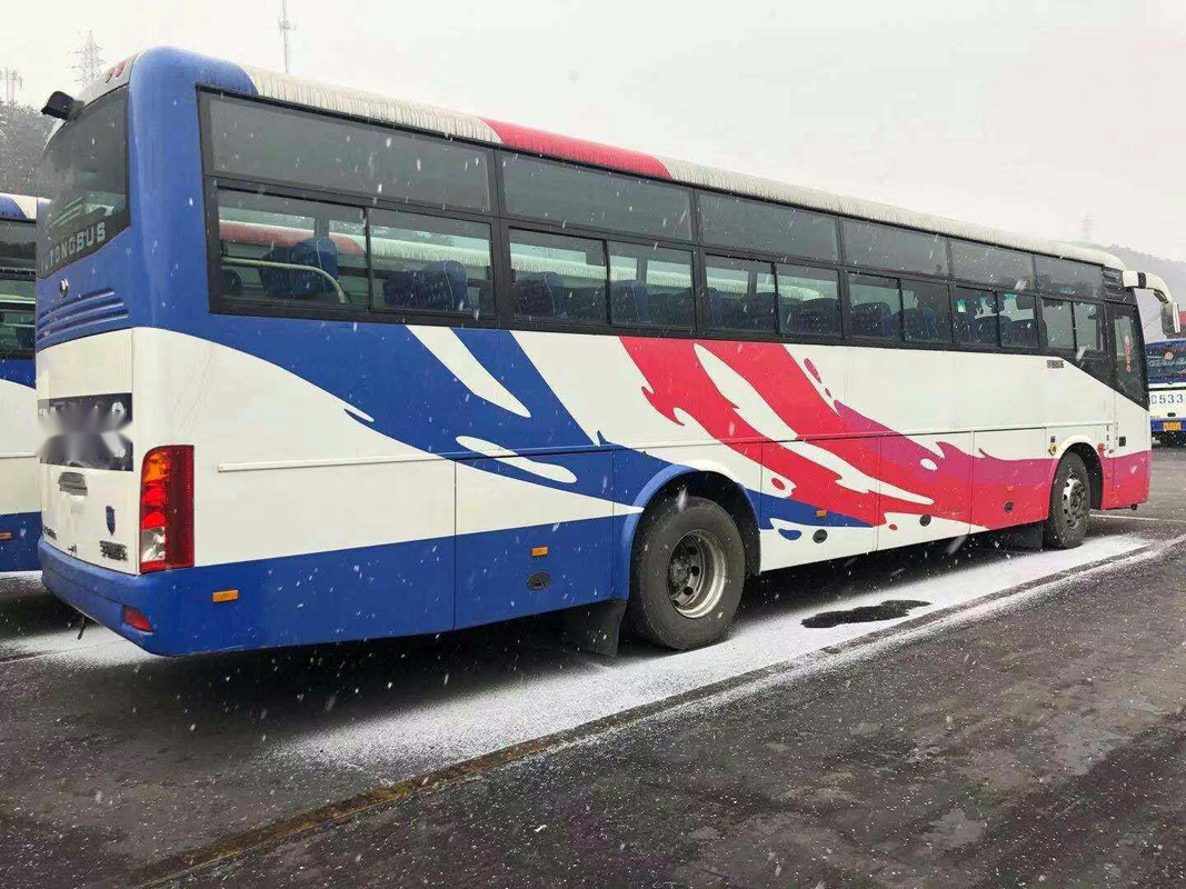 A cidade usada do passageiro da excursão de Yutong ônibus interurbanos longos de segunda mão transporta o treinador diesel usado Buses de LHD