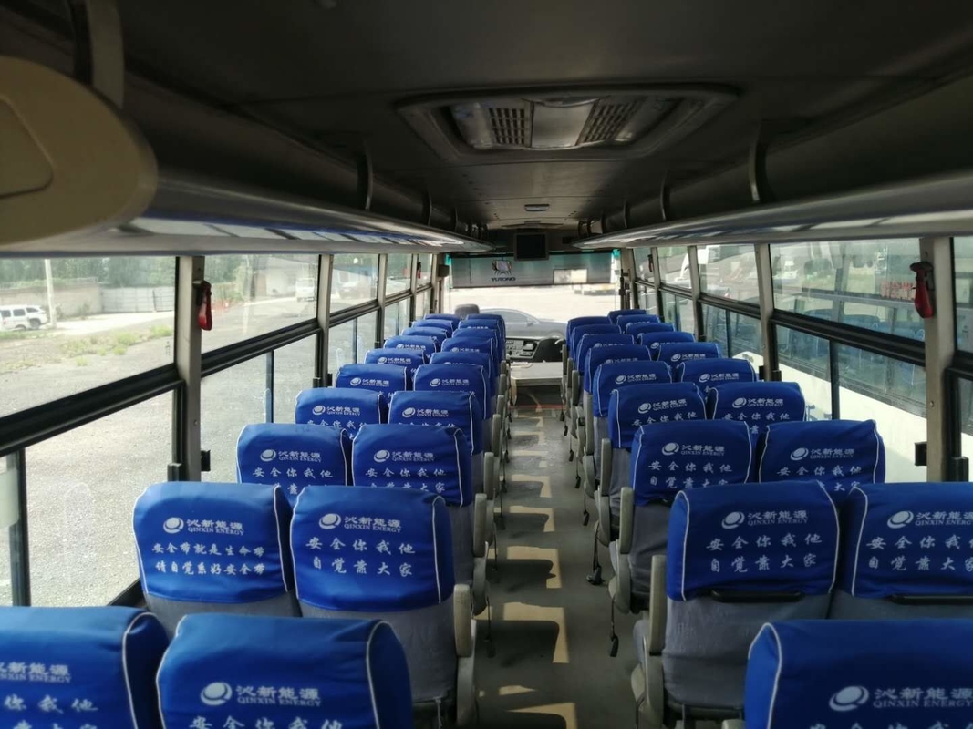A cidade usada do passageiro da excursão de Yutong ônibus interurbanos longos de segunda mão transporta o treinador diesel usado Buses de LHD