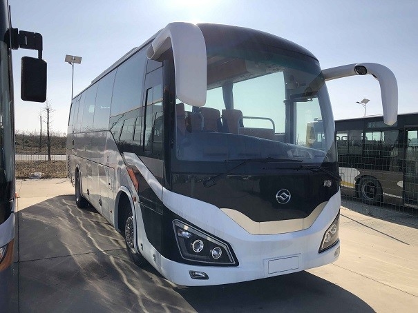 Ônibus novo do passageiro de Seat do ônibus do Vip do ônibus de Seater do tipo 34 de Huanghai dos ônibus e dos treinadores