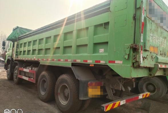 Caminhão basculante 8*4 de Mitsubishi Fuso da segunda mão com carga de 40 toneladas do motor 371hp para a venda
